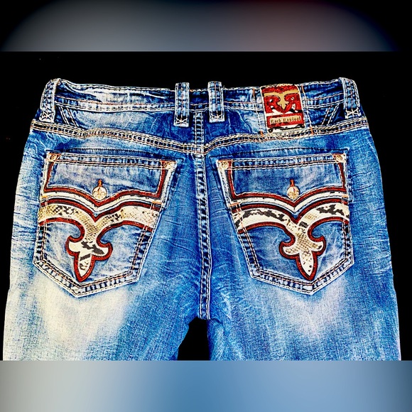 Men’s Rock Revival Jeans. Size 40 32 length. - Picture 3 of 8